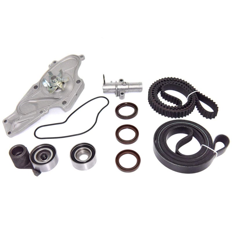 NMN Precision TKH-002 Timing Belt Kit with Water Pump Kit For 2003-2017 Honda Accord Crosstour Pilot Odyssey Ridgeline Acura MDX RDX RL TL TSX ZDX Replace # TKH002 TCKWP329 - Image 2